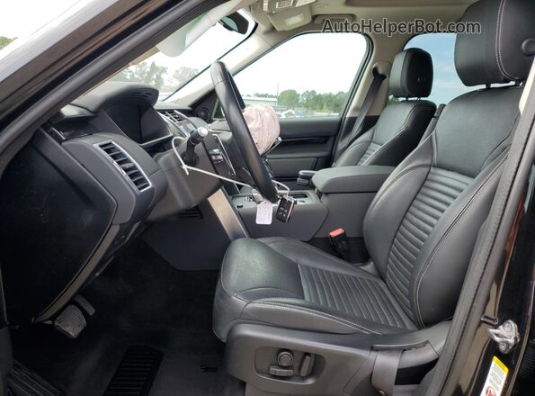 SALRJ2EX7N2462341 2022 LAND ROVER DISCOVERY Black Widok wnętrza z przodu