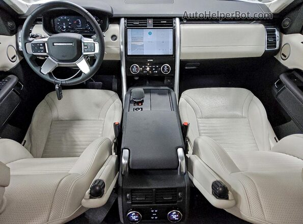 SALRJ2FX2S2503484 2025 LAND ROVER DISCOVERY White Առջևի վահանակի տեսք