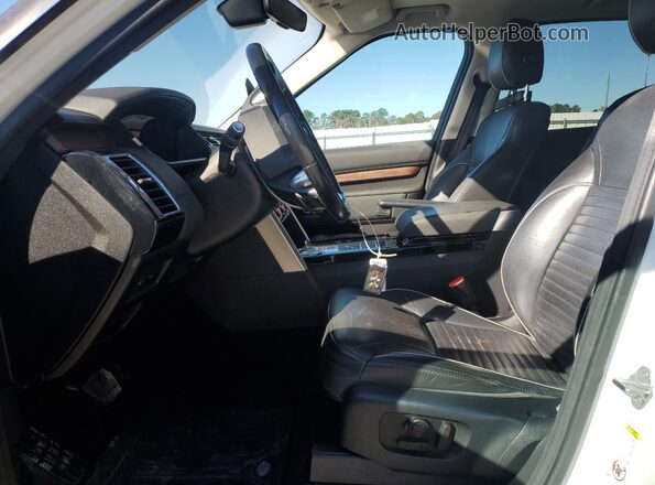SALRR2RK5JA048479 2018 LAND ROVER DISCOVERY White Vista interior delantera