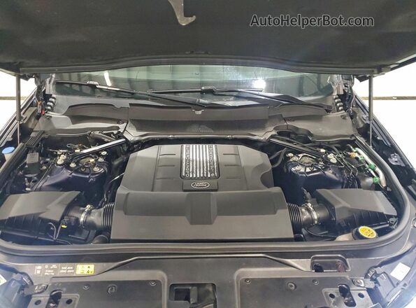 SALRR2RV8L2426883 2020 LAND ROVER DISCOVERY Blue Engine compartment view
