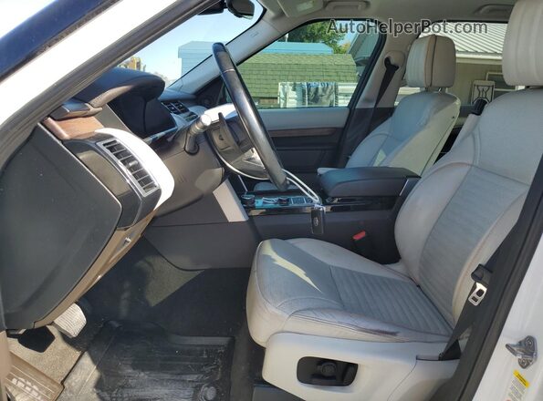 SALRT2RV3JA072534 2018 LAND ROVER DISCOVERY White წინა სალონის ხედი