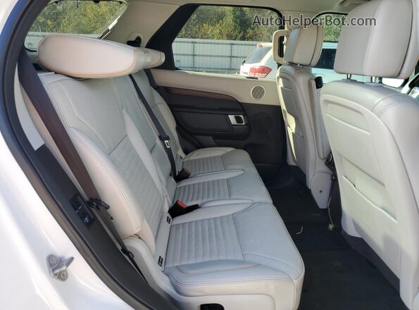 SALRT2RV3JA072534 2018 LAND ROVER DISCOVERY White უკანა სალონის ხედი