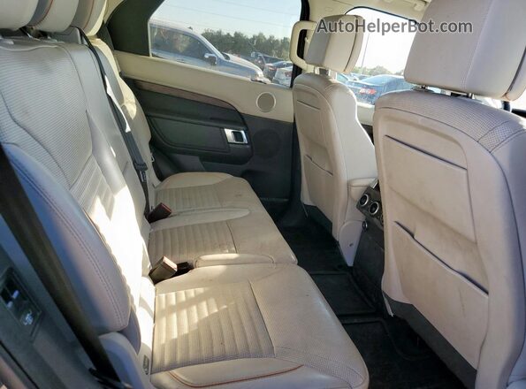 SALRT2RV5L2416314 2020 LAND ROVER DISCOVERY Gray Вид задньої частини салону