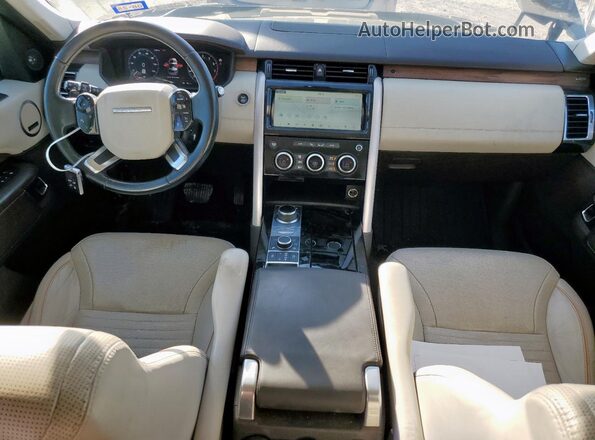 SALRT2RV5L2416314 2020 LAND ROVER DISCOVERY Gray Вид панелі приладів