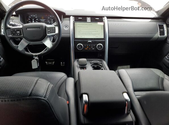 SALRT4RU9M2447697 2021 LAND ROVER DISCOVERY Gray Вид панелі приладів