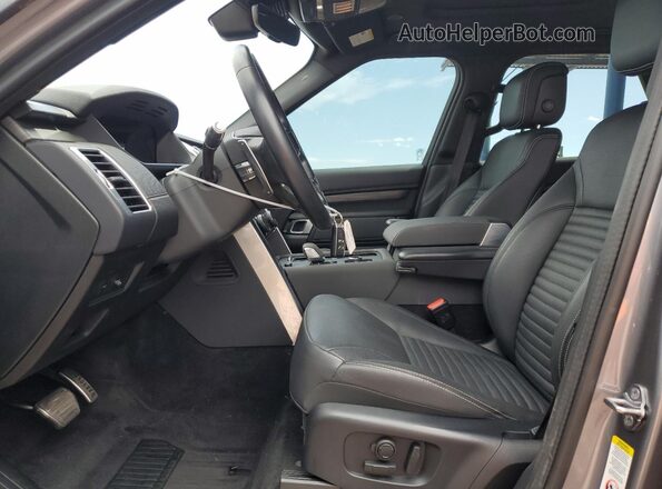 SALRT4RU9M2447697 2021 LAND ROVER DISCOVERY Gray Вид салону спереду
