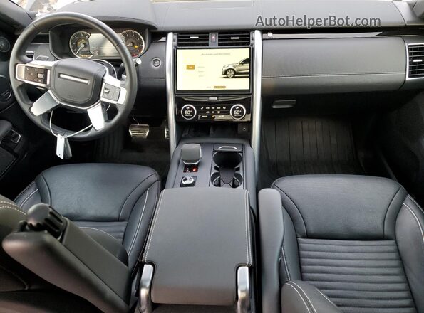 SALRW4EU6P2482084 2023 LAND ROVER DISCOVERY Black წინა პანელის ხედი