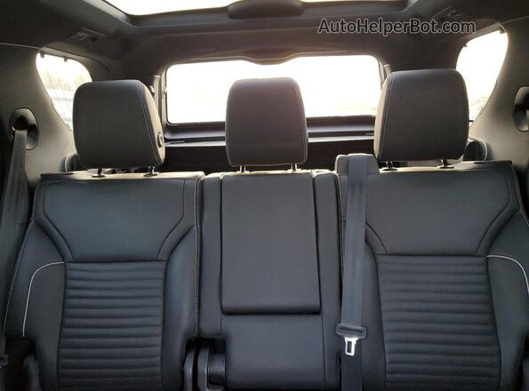 SALRW4EU6P2482084 2023 LAND ROVER DISCOVERY Black უკანა სავარძლების ხედი