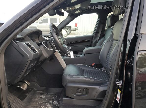 SALRW4EU6P2482084 2023 LAND ROVER DISCOVERY Black წინა სალონის ხედი