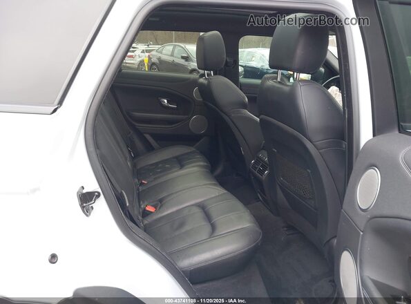 SALVC2RX0JH286923 2018 LAND ROVER RANGE ROVER EVOQUE White Widok naklejki z numerem VIN