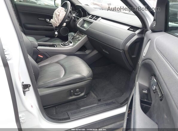 SALVC2RX0JH286923 2018 LAND ROVER RANGE ROVER EVOQUE White Widok wnętrza z przodu