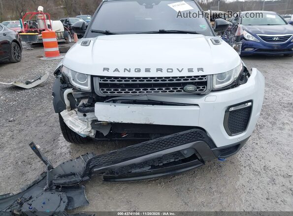 SALVC2RX0JH286923 2018 LAND ROVER RANGE ROVER EVOQUE White Widok zestawu wskaźników