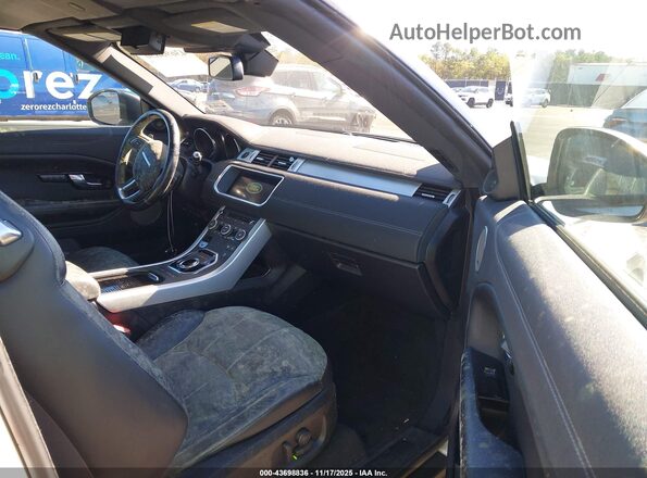 SALVC5BG8HH194819 2017 LAND ROVER RANGE ROVER EVOQUE Белый Вид салона спереди