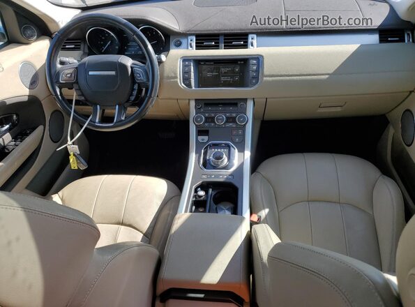 SALVP2BG1GH147164 2016 LAND ROVER RANGE Black Widok deski rozdzielczej