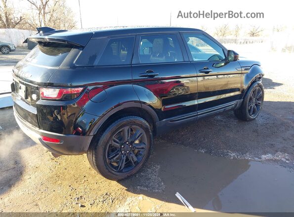 SALVP2BG4HH234347 2017 LAND ROVER RANGE ROVER EVOQUE Black Trasero derecho