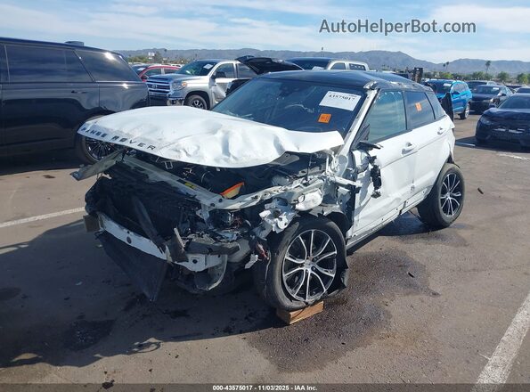SALVP2RX3JH293837 2018 LAND ROVER RANGE ROVER EVOQUE White Vista tres cuartos delantera izquierda