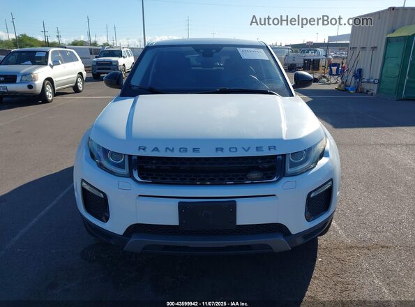 SALVP2RX3JH322012 2018 LAND ROVER RANGE ROVER EVOQUE White Вид щитка приладів