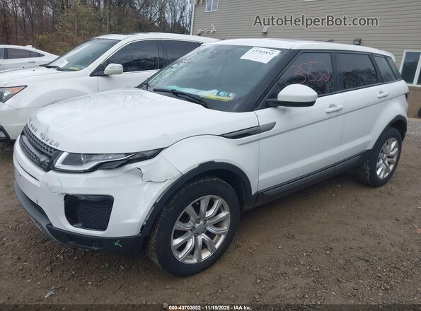 SALVP2RX3KH340088 2019 LAND ROVER RANGE ROVER EVOQUE White Առջևի ձախ երեք քառորդ տեսարան