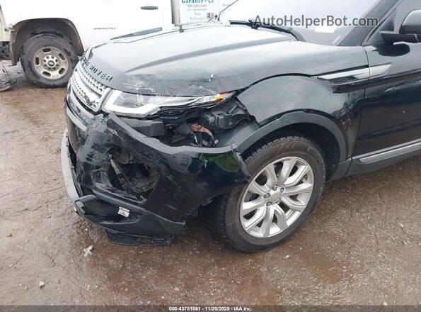 SALVP2RX9JH267906 2018 LAND ROVER RANGE ROVER EVOQUE Black Դիմացի տեսք