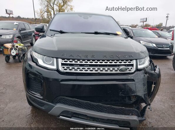 SALVP2RX9JH267906 2018 LAND ROVER RANGE ROVER EVOQUE Black Սարքավորումների վահանակի տեսք