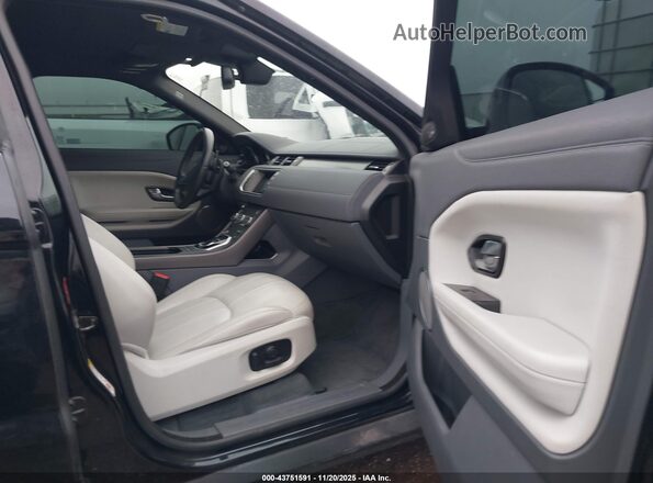 SALVP2RX9JH267906 2018 LAND ROVER RANGE ROVER EVOQUE Black Սալոնի դիմացի տեսք