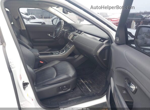 SALVP2RX9JH289629 2018 LAND ROVER RANGE ROVER EVOQUE White Вид салону спереду