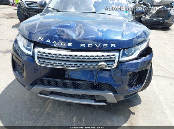 SALVP2RX9KH340418 2019 LAND ROVER RANGE ROVER EVOQUE Blue Front view