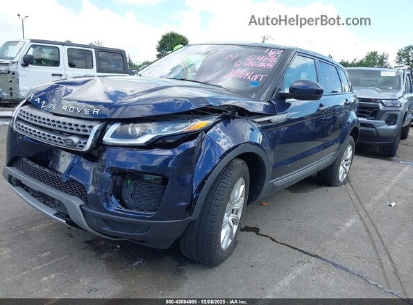 SALVP2RX9KH340418 2019 LAND ROVER RANGE ROVER EVOQUE Blue Front left