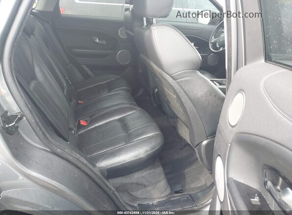 SALVP2RXXJH268014 2018 LAND ROVER RANGE ROVER EVOQUE Gray Vista de la etiqueta del VIN