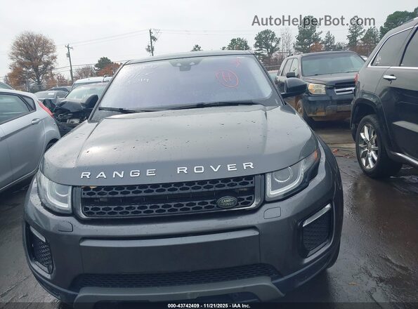 SALVP2RXXJH268014 2018 LAND ROVER RANGE ROVER EVOQUE Gray Vista del salpicadero