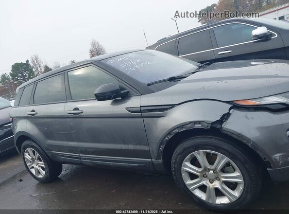 SALVP2RXXJH268014 2018 LAND ROVER RANGE ROVER EVOQUE Gray Vista del cuadro de instrumentos