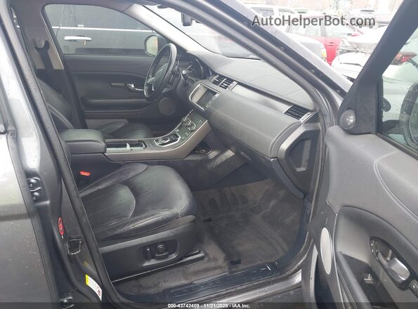 SALVP2RXXJH268014 2018 LAND ROVER RANGE ROVER EVOQUE Gray Vista interior delantera