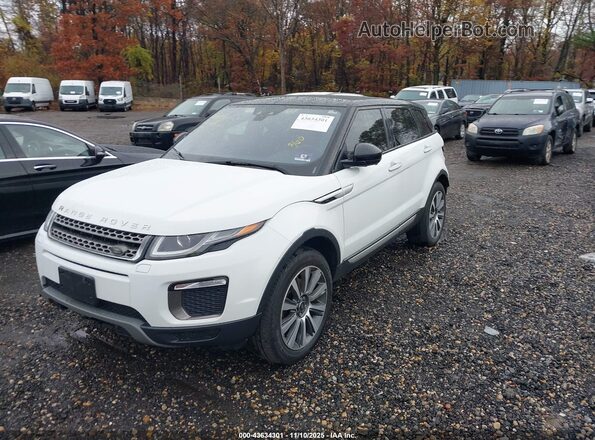 SALVR2BG8HH215049 2017 LAND ROVER RANGE ROVER EVOQUE White Передня ліва чверть