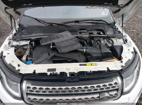 SALVR2BG8HH215049 2017 LAND ROVER RANGE ROVER EVOQUE White Вид ззаду