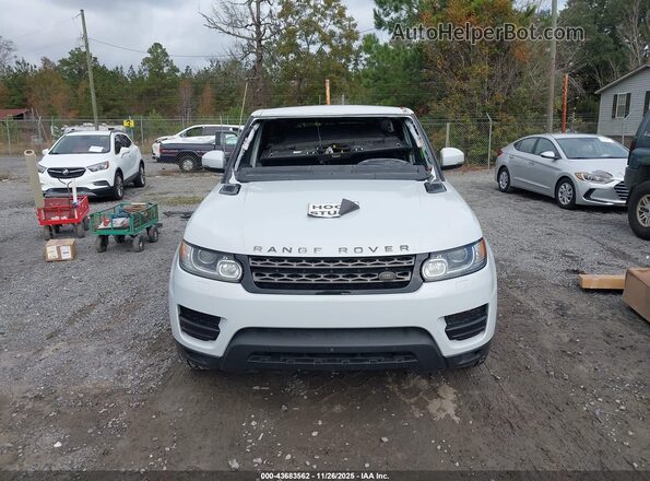 SALWG2FK5HA132888 2017 LAND ROVER RANGE ROVER SPORT White Instrument cluster view