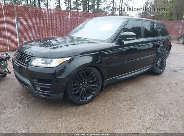 SALWG2FV4HA680925 2017 LAND ROVER RANGE ROVER SPORT Black Front left