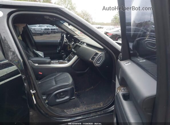 SALWG2FV4HA680925 2017 LAND ROVER RANGE ROVER SPORT Black Front interior view