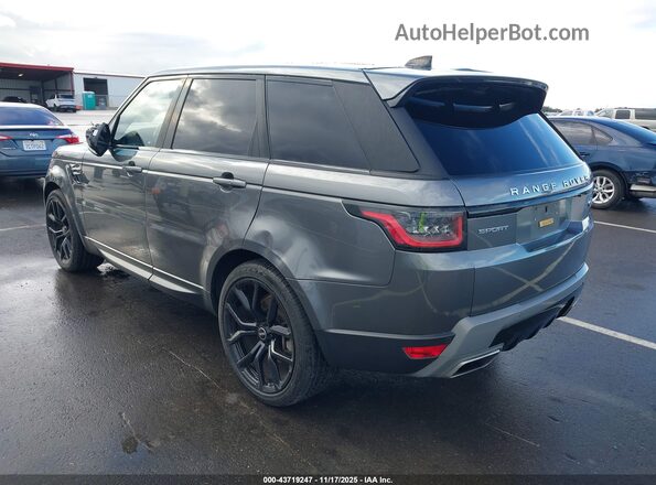 SALWG2RV6JA698649 2018 LAND ROVER RANGE ROVER SPORT Gray Հետևի ձախ