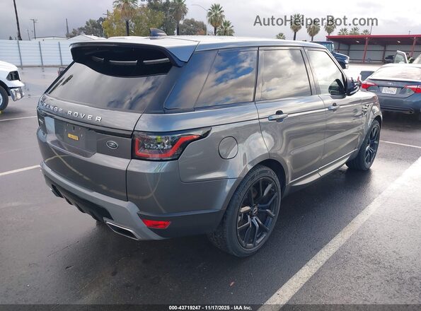 SALWG2RV6JA698649 2018 LAND ROVER RANGE ROVER SPORT Gray Հետևի աջ