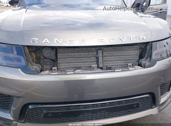 SALWG2RV6JA698649 2018 LAND ROVER RANGE ROVER SPORT Gray Դիմացի տեսք