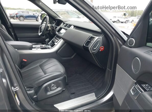 SALWR2FV7HA161359 2017 LAND ROVER RANGE ROVER SPORT Серый Вид салона спереди