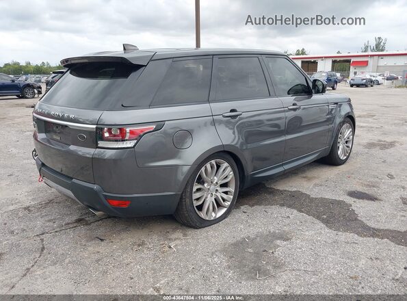 SALWR2FV7HA161359 2017 LAND ROVER RANGE ROVER SPORT Серый Задняя правая четверть