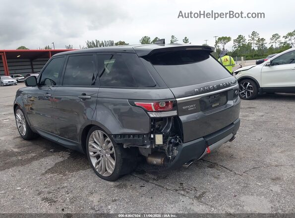SALWR2FV7HA161359 2017 LAND ROVER RANGE ROVER SPORT Серый Вид спереди