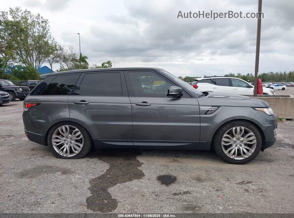 SALWR2FV7HA161359 2017 LAND ROVER RANGE ROVER SPORT Серый Вид задней части салона