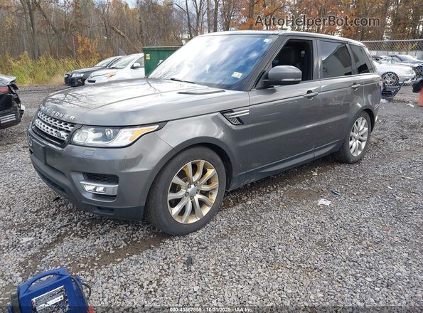 SALWR2FV7HA671033 2017 LAND ROVER RANGE ROVER SPORT Gray Vista tres cuartos delantera izquierda