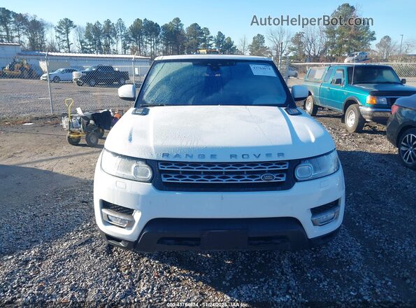 SALWR2FV8HA136244 2017 LAND ROVER RANGE ROVER SPORT White Dashboard view