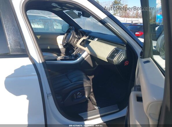 SALWR2FV8HA136244 2017 LAND ROVER RANGE ROVER SPORT White Front interior view