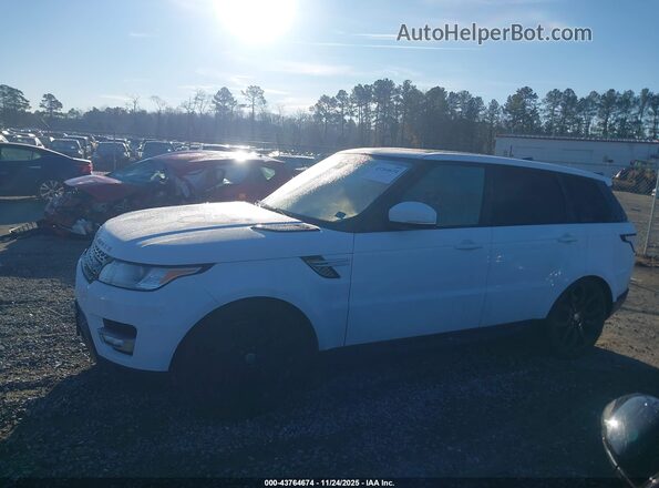 SALWR2FV8HA136244 2017 LAND ROVER RANGE ROVER SPORT White Rear interior view