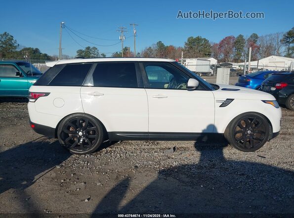 SALWR2FV8HA136244 2017 LAND ROVER RANGE ROVER SPORT White Instrument cluster view