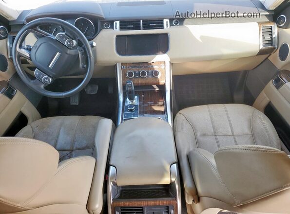 SALWR2KF4GA644031 2016 LAND ROVER RANGE Белый Вид панели приборов